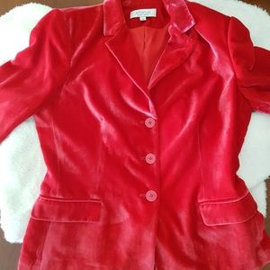 Red Emanuel Ungaro Blazer
